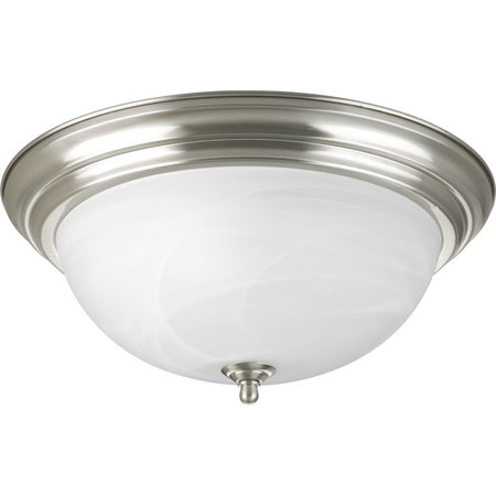 PROGRESS LIGHTING Three-Light Dome Glass 15-1/4" Close-to-Ceiling P3926-09